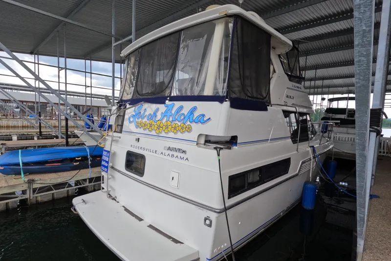 Slide: The Image of Carver Yachts 33 Aft Cabin 1992 - 2