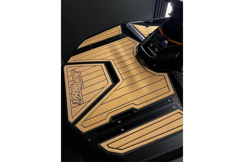 Slide: The Image of 2023 Kawasaki Jetski Ultra 310LX deck with sleek, modern design and logo detailing. - 6