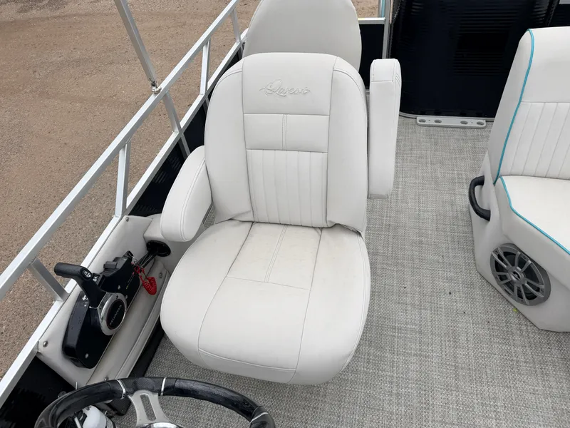 Slide: The Image of Qwest 822 Fish & Cruise Tritoon & 150HP Honda 4Stroke - $39,995 2019 - 20