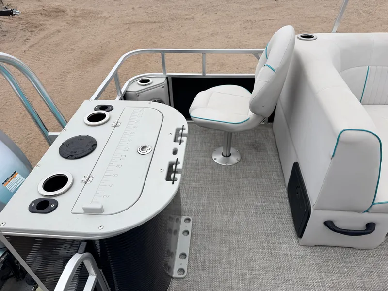 Slide: The Image of Qwest 822 Fish & Cruise Tritoon & 150HP Honda 4Stroke - $39,995 2019 - 32