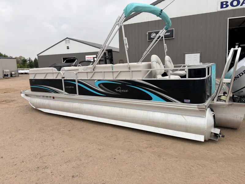 Slide: The Image of Qwest 822 Fish & Cruise Tritoon & 150HP Honda 4Stroke - $39,995 2019 - 51