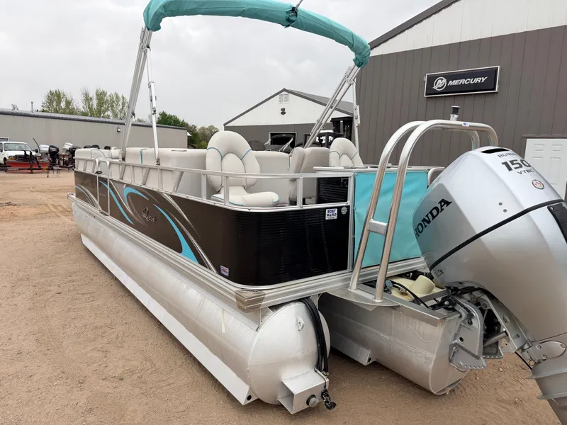 Slide: The Image of Qwest 822 Fish & Cruise Tritoon & 150HP Honda 4Stroke - $39,995 2019 - 53
