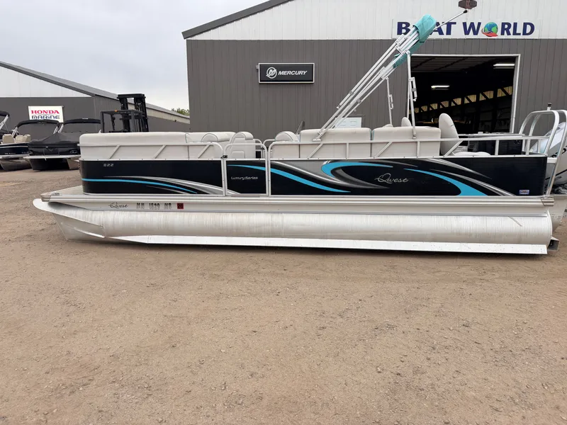 Slide: The Image of Qwest 822 Fish & Cruise Tritoon & 150HP Honda 4Stroke - $39,995 2019 - 59