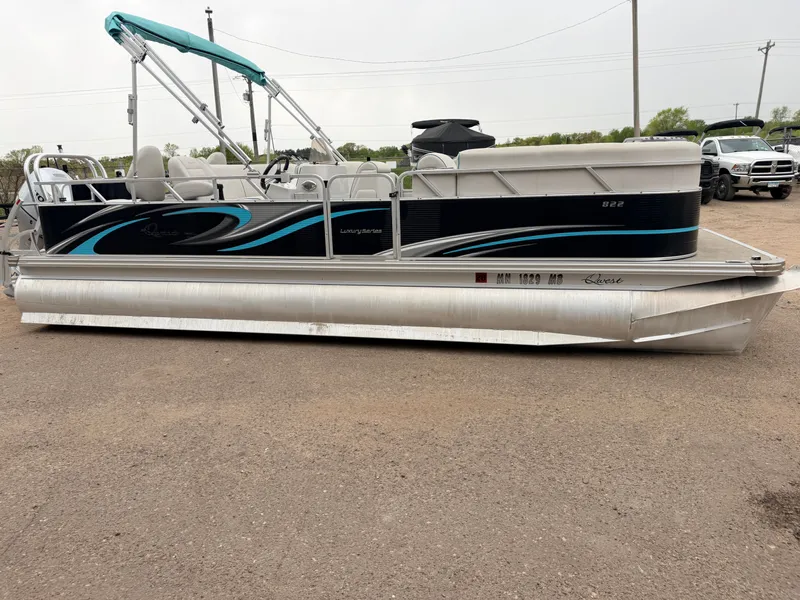 Slide: The Image of Qwest 822 Fish & Cruise Tritoon & 150HP Honda 4Stroke - $39,995 2019 - 62