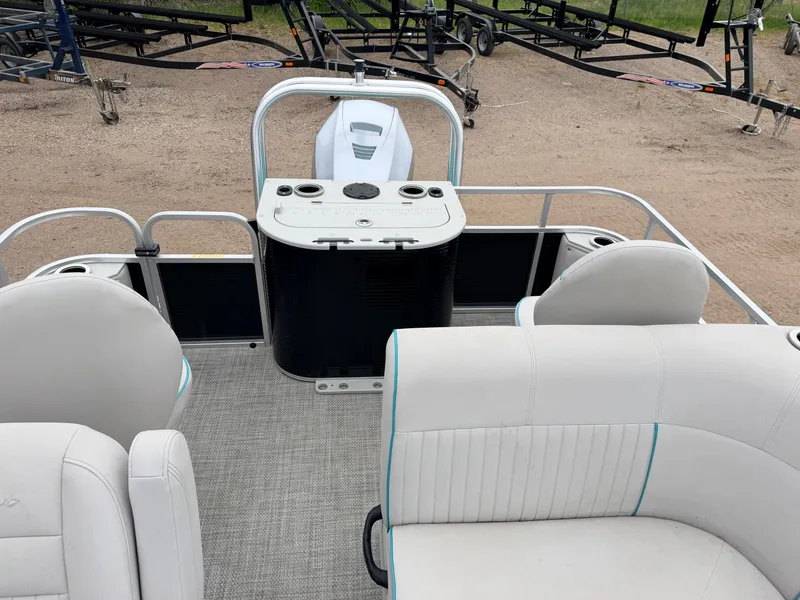 Slide: The Image of Qwest 822 Fish & Cruise Tritoon & 150HP Honda 4Stroke - $39,995 2019 - 8