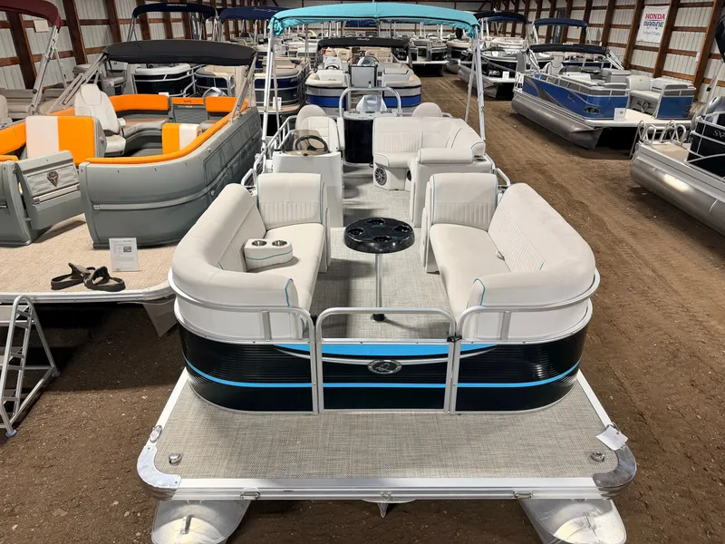 Slide: The Image of Qwest 822 Fish & Cruise Tritoon & 150HP Honda 4Stroke - $39,995 2019 - 9