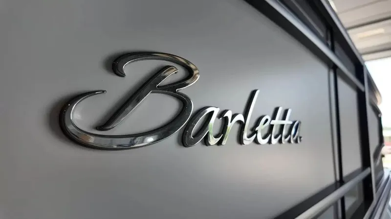 Slide: The Image of Close-up of Barletta logo on Lusso L23UC 2026. - 2
