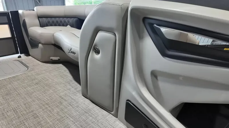 Slide: The Image of Interior of 2026 Barletta Lusso L23UC with luxurious upholstery. - 31