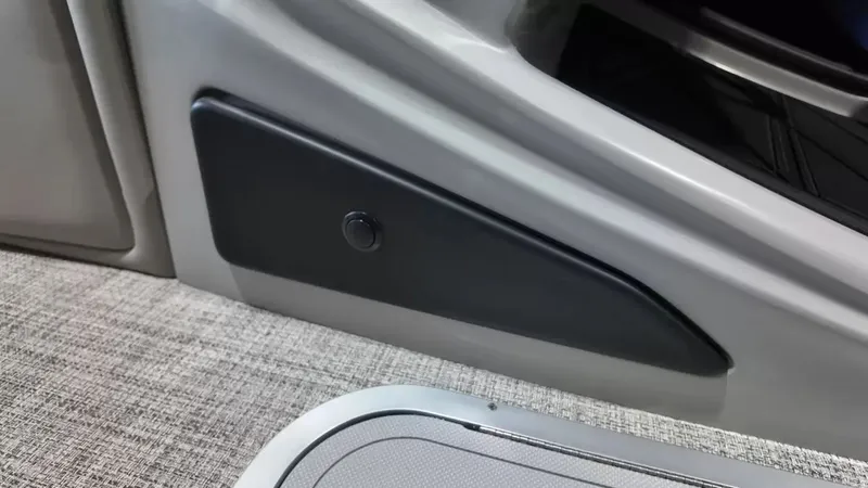Slide: The Image of Interior detail of 2026 Barletta Lusso L23UC with gray carpet. - 33