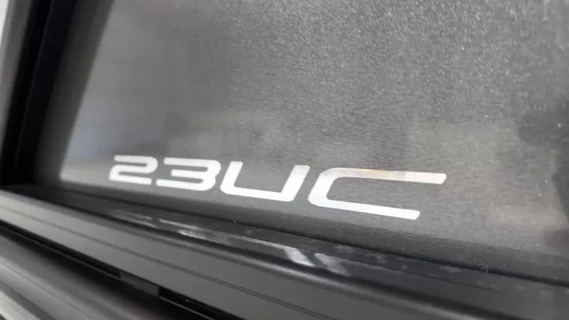 Slide: The Image of Close-up of Barletta Lusso L23UC logo, 2026 model. - 5