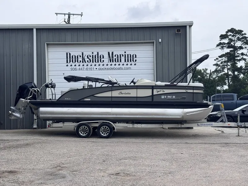 The Image of 2021 Barletta Boats 23UC pontoon boat at Dockside Marine. - 0