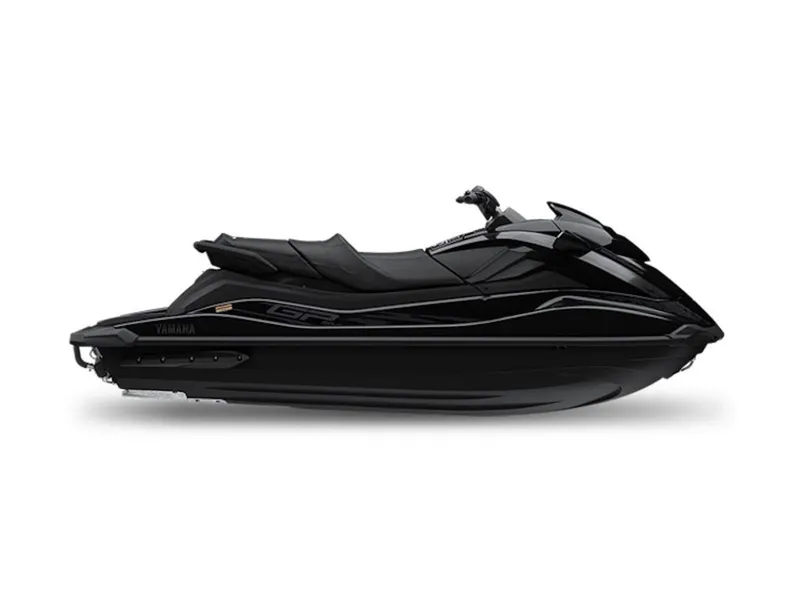 The Image of 2026 Yamaha WaveRunners GP SVHO™ in black, side view. - 0
