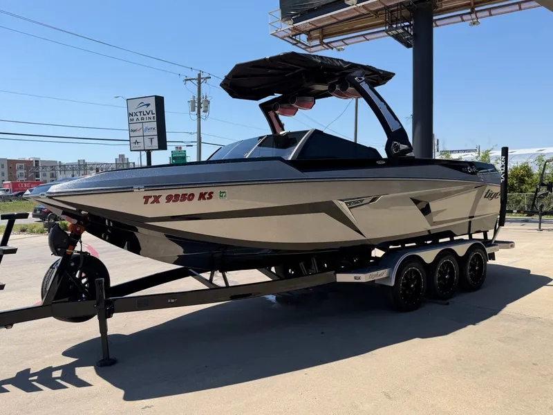 Slide: The Image of 2023 Tigé 24RZX boat on trailer at NXT LVL Marine. - 7