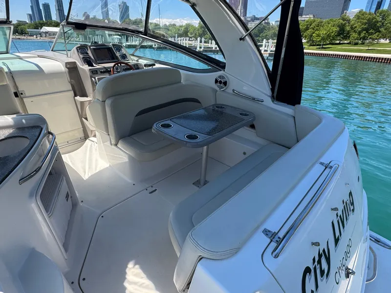 Slide: The Image of Interior of a 2011 Chaparral 290 Signature yacht in Chicago. - 2