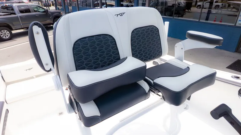 Slide: The Image of 2025 Tidewater 198 CC Adventure boat seats, stylish and comfortable. - 14