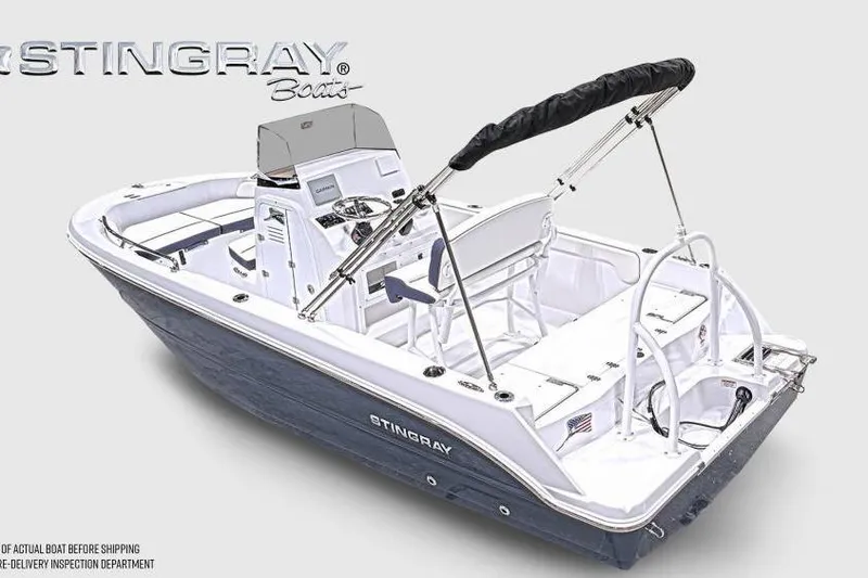 Slide: The Image of 2026 Stingray 173 CC boat with sleek design and modern features, ideal for marine adventures. - 4
