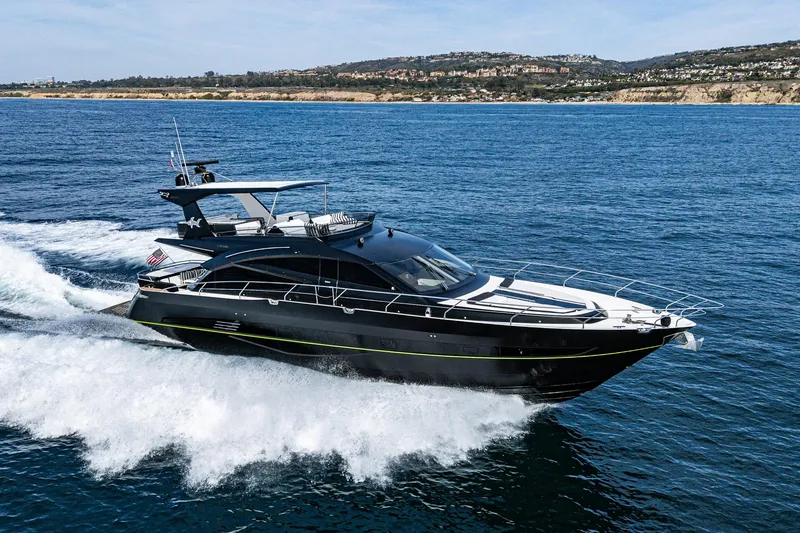 Slide: The Image of Luxury yacht Galeon 640 Fly 2016 cruising on open sea. - 10