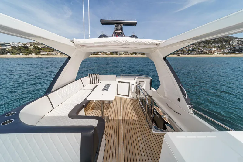 Slide: The Image of Luxurious interior of Galeon 640 Fly yacht, 2016 model. - 23