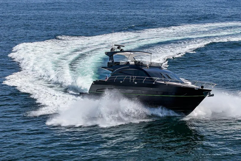 Slide: The Image of Luxury yacht Galeon 640 Fly 2016 cruising on open sea. - 8