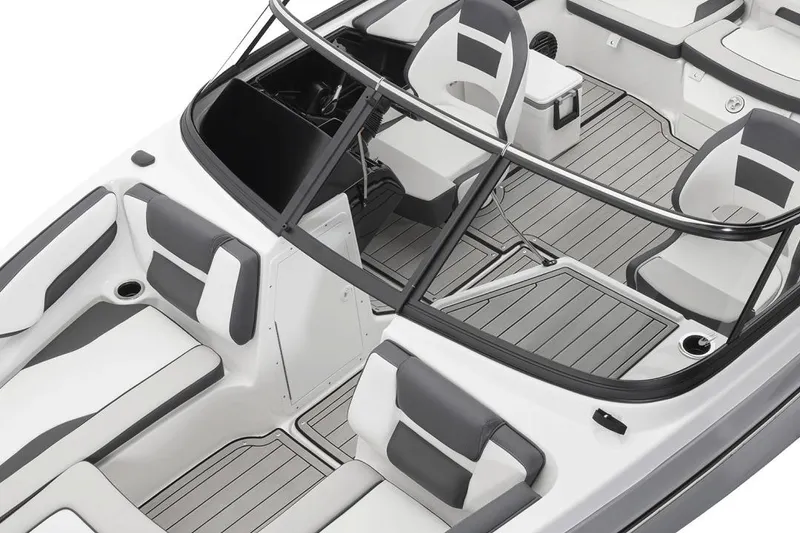 The Image of Manufacturer Provided Image: 2026 Yamaha Boats SX190 interior with sleek seating and modern design. - 0
