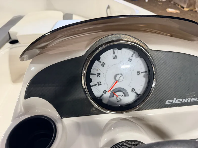 Slide: The Image of Tachometer of 2018 Bayliner Element E18 boat. - 23