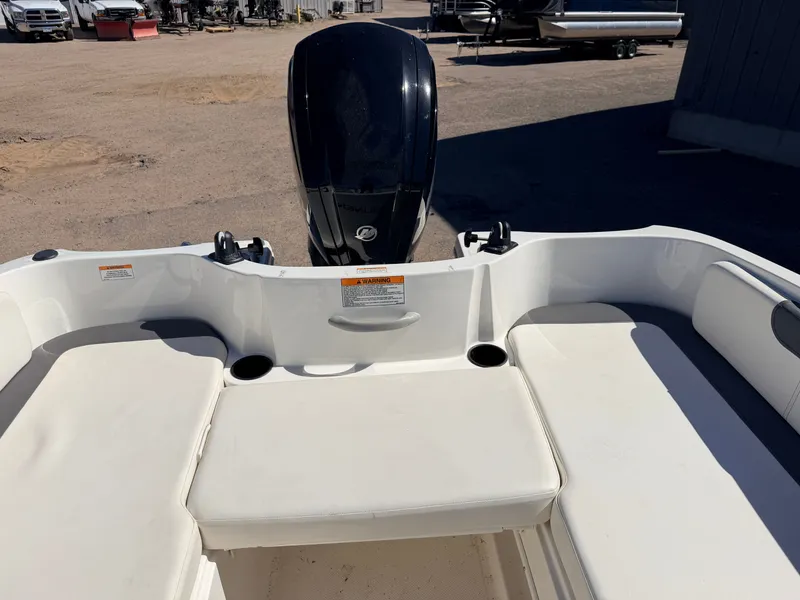 Slide: The Image of 2018 Bayliner Element E18 with 90HP Mercury 4Stroke engine. - 32
