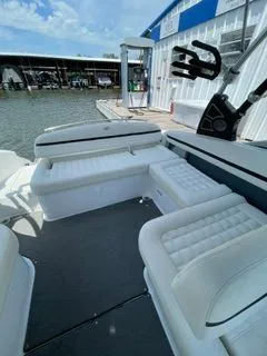 Slide: The Image of Interior of 2019 Cobalt R5 Surf with luxurious white seating. - 10