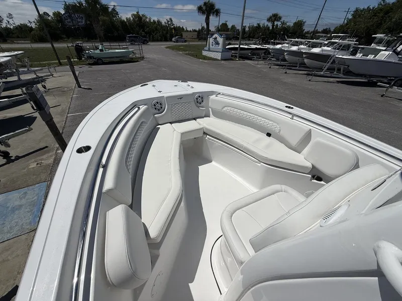 Slide: The Image of Interior view of 2026 Tidewater 232 CC Adventure boat. - 4