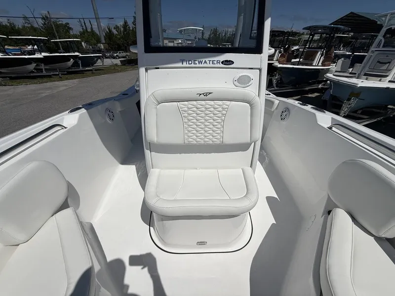 Slide: The Image of Interior view of 2026 Tidewater 232 CC Adventure boat. - 9