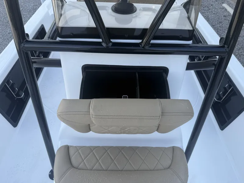 Slide: The Image of Interior view of Blazer Purebay 2026 with beige seat. - 8