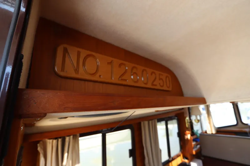Slide: The Image of Interior of 2015 Ranger Tugs R-27 boat with registration number 1260250 displayed. - 63
