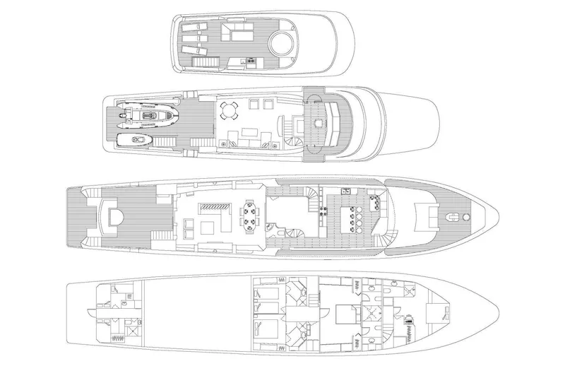 Slide: The Image of Crescent Custom Yachts 120 1992 - 9