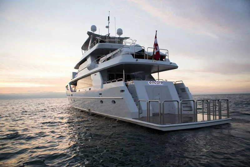 Slide: The Image of Crescent Custom Yachts 120 1992 - 5