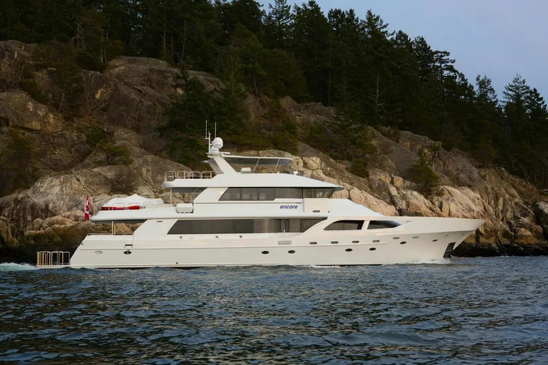 Slide: The Image of Crescent Custom Yachts 120 1992 - 8