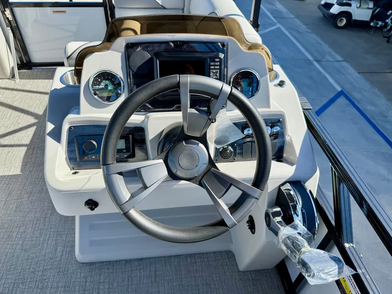 Slide: The Image of Avalon Venture 85 Versatile Rear Bench - 21 FT W/ 150HP Mercury! 2026 - 13