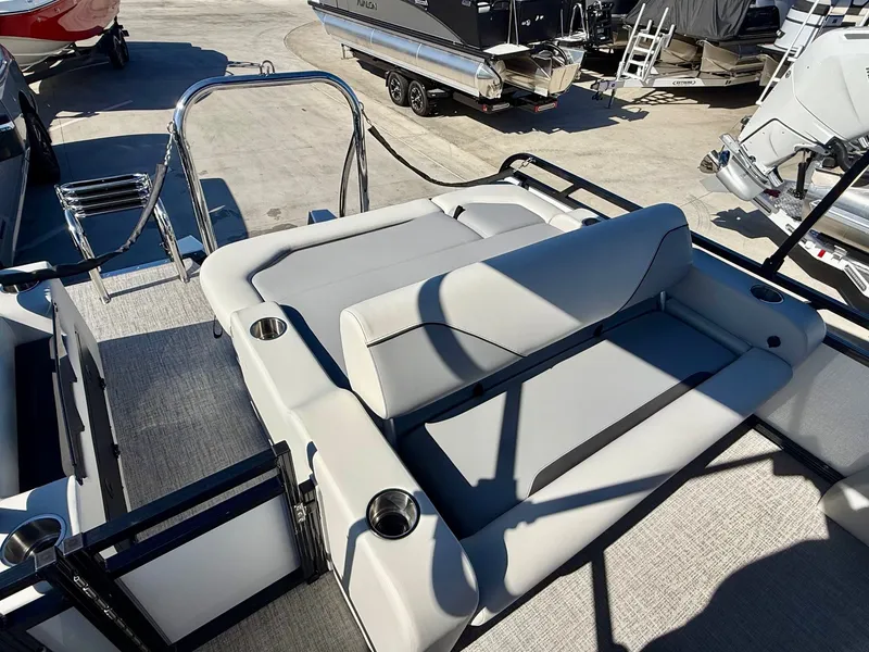 Slide: The Image of Avalon Venture 85 Versatile Rear Bench - 21 FT W/ 150HP Mercury! 2026 - 3