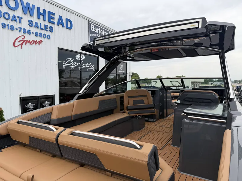 Slide: The Image of Luxurious Cobalt R33 boat 2026 at Arrowhead Boat Sales. - 11