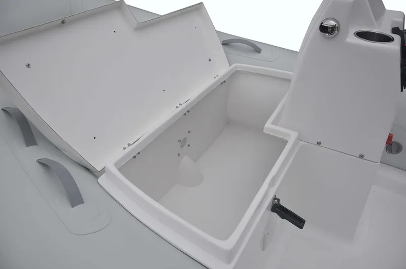 Slide: The Image of Manufacturer Provided Image: Storage compartment in AB Inflatables Mares 12 VSX boat, 2026 model. - 6