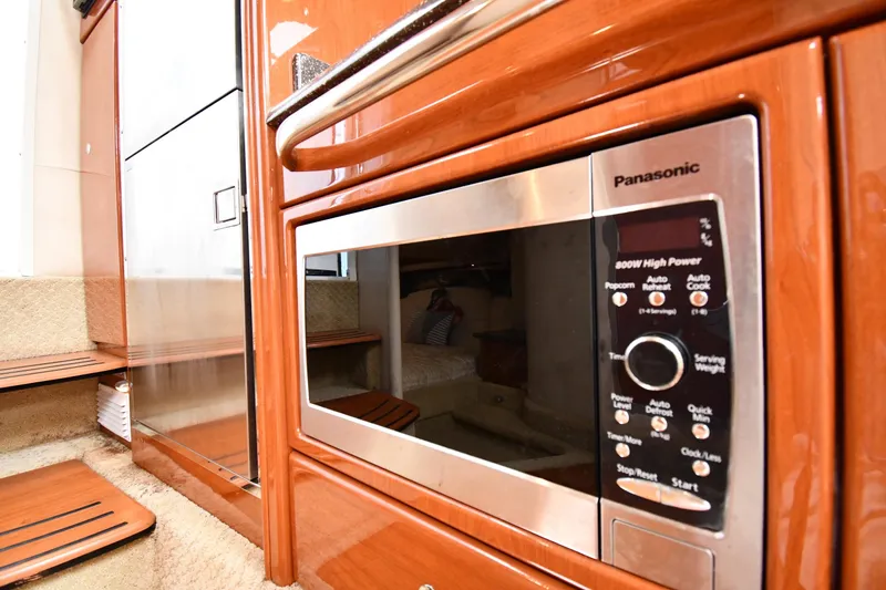 Slide: The Image of Panasonic microwave in 2009 Formula 400 Super Sport yacht interior kitchen. - 39