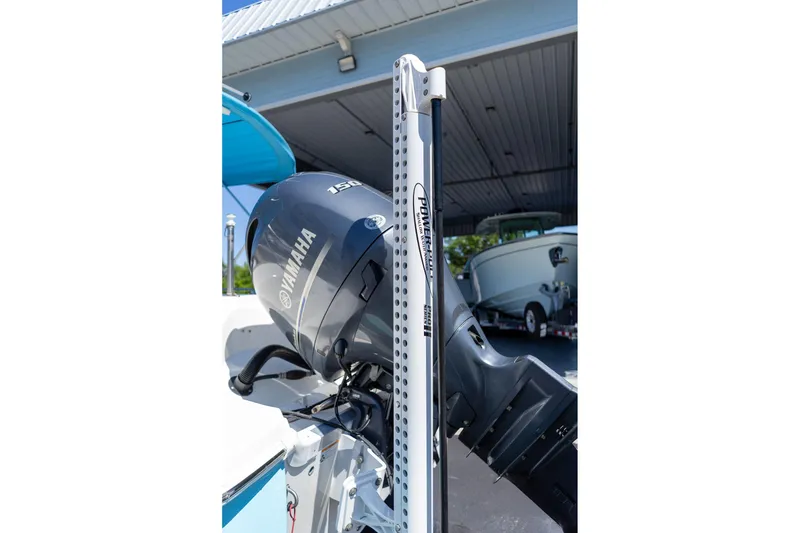 Slide: The Image of 2020 NauticStar 203 SC boat with Yamaha 150 engine and Power-Pole anchor system. - 24