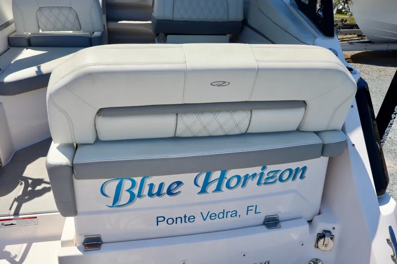 Slide: The Image of 2023 Regal 26 XO boat with "Blue Horizon" name, Ponte Vedra, FL location. - 10