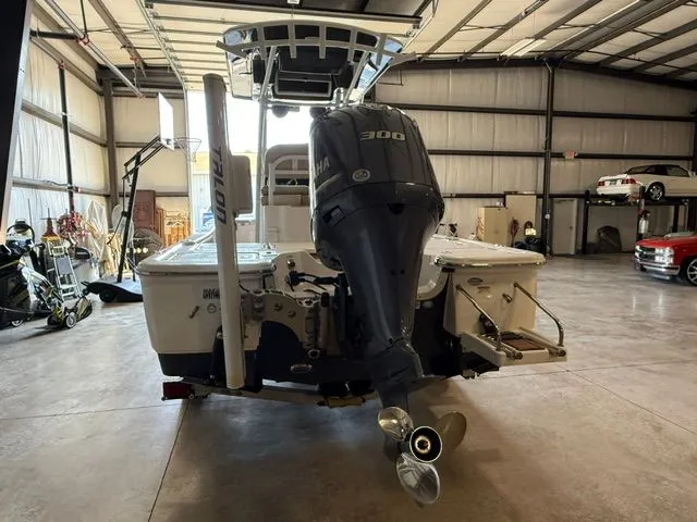 Slide: The Image of 2017 Sea Fox 240 Viper boat with Yamaha 300 engine in warehouse. - 3