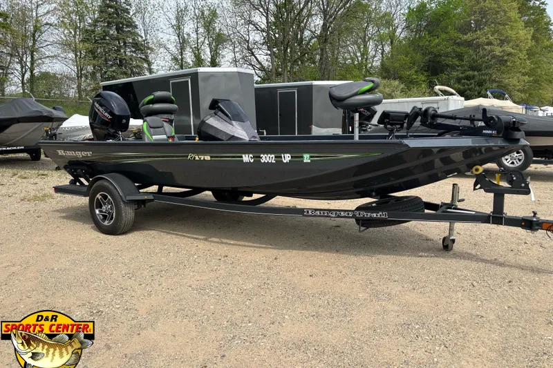 The Image of 2021 Ranger RT178 fishing boat on trailer at D&R Sports Center. - 0