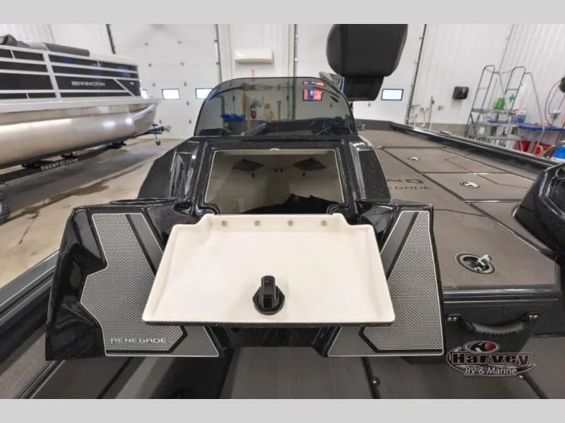 Slide: The Image of Interior view of the 2026 Renegade 1875 SS boat. - 16