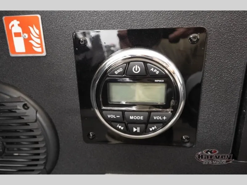Slide: The Image of Renegade 1875 SS 2026 control panel with buttons and speaker. - 26