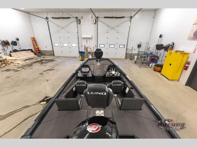 Slide: The Image of Interior view of a 2026 Renegade 1875 SS boat in a workshop. - 9