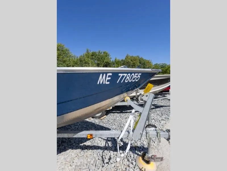 Slide: The Image of Starfish 16 LWT boat on trailer, 2023 model. - 2