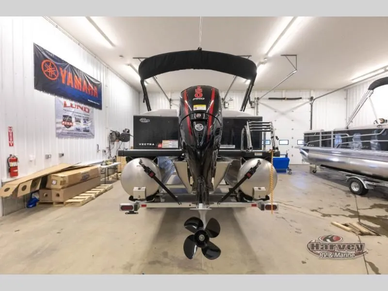 Slide: The Image of 2026 Vectra Classic 23 QL boat in a workshop. - 5