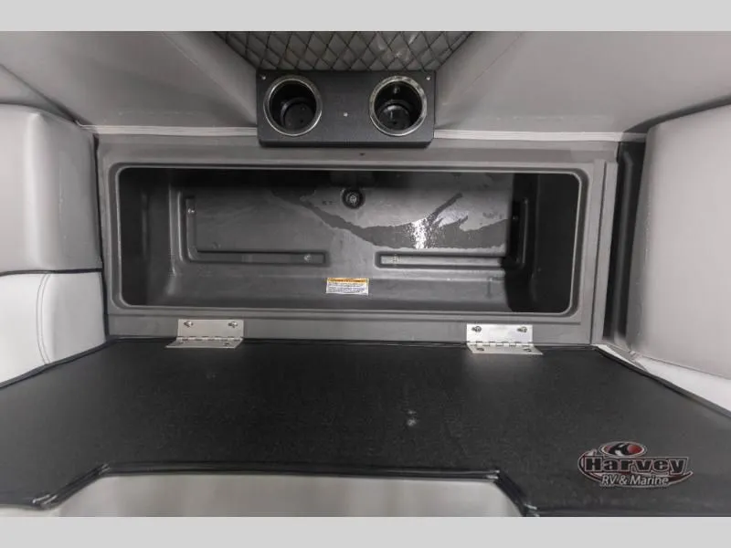 Slide: The Image of Interior of Vectra Speed 21 RL 2026 with storage compartment. - 15
