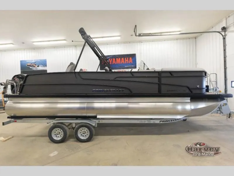 Slide: The Image of 2026 Sportfisher Sport 23-2RS pontoon boat in a workshop. - 4